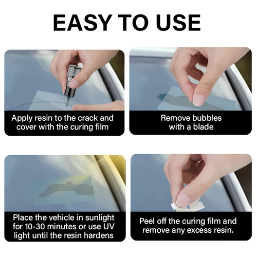 SMITH GlassFix — Windshield Chip & Crack Repair Kit